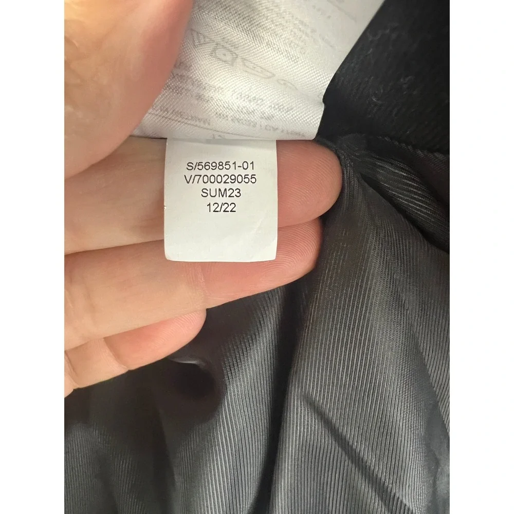 Banana Republic ICON BLAZER Double Breasted Gold Button Blazer Size 12 - Picture 9 of 10